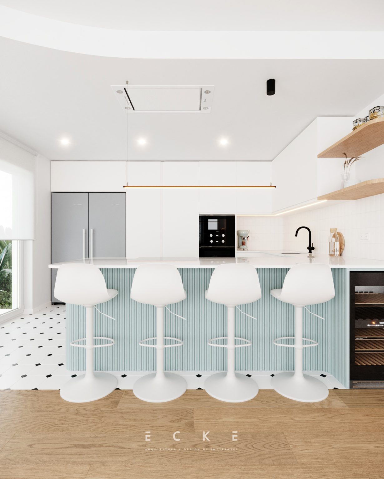 Cozinha arquitetura e design de interiores projetos ecke