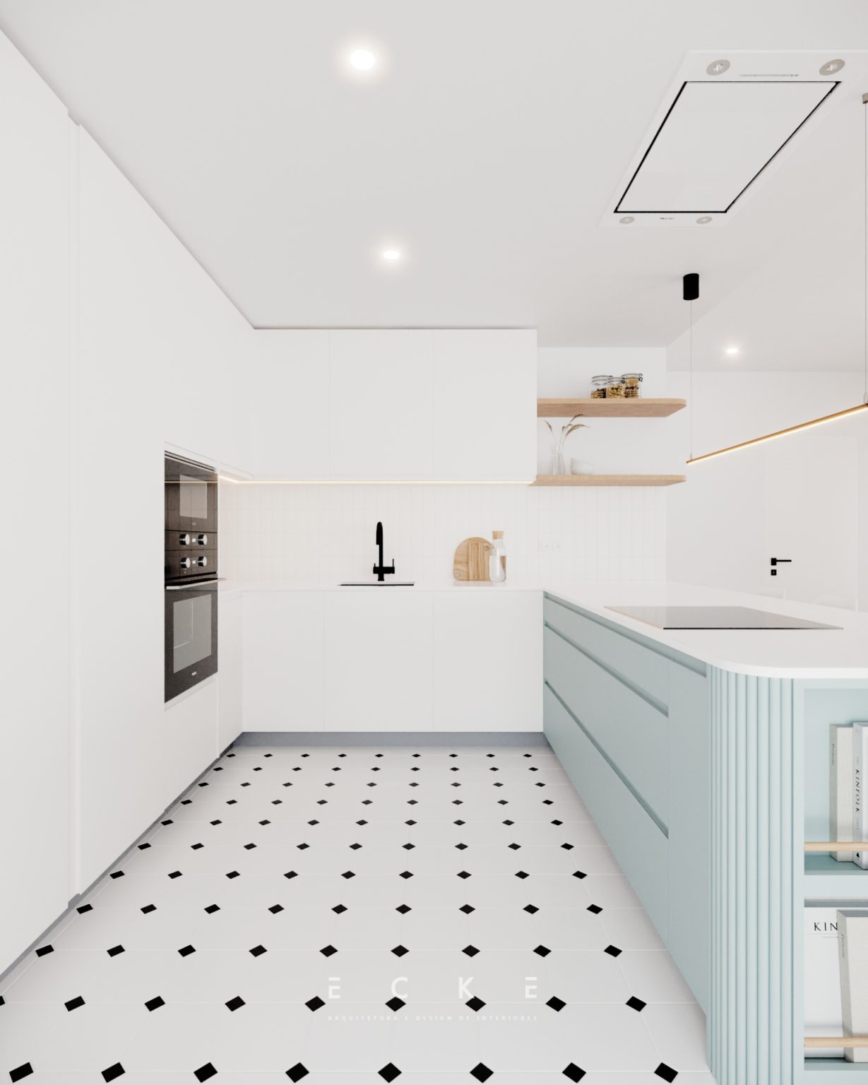 Cozinha arquitetura e design de interiores projetos ecke