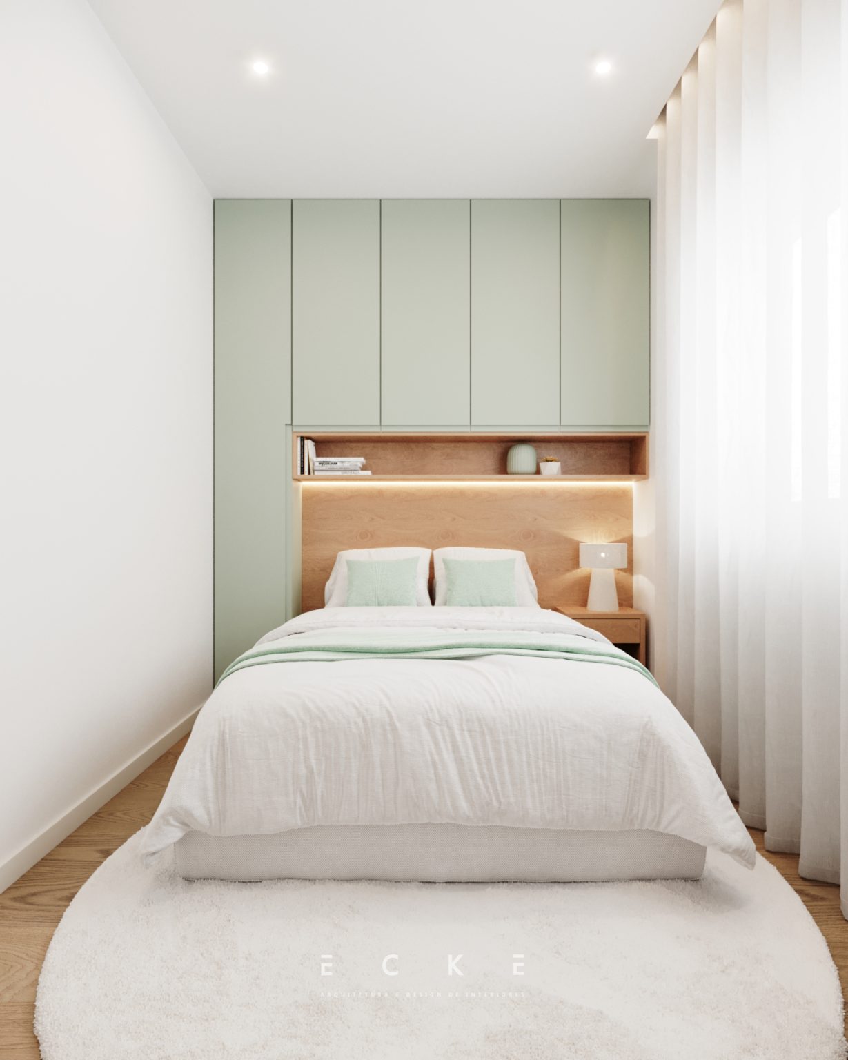 Escritório e quarto de visitas arquitetura e design de interiores projetos ecke