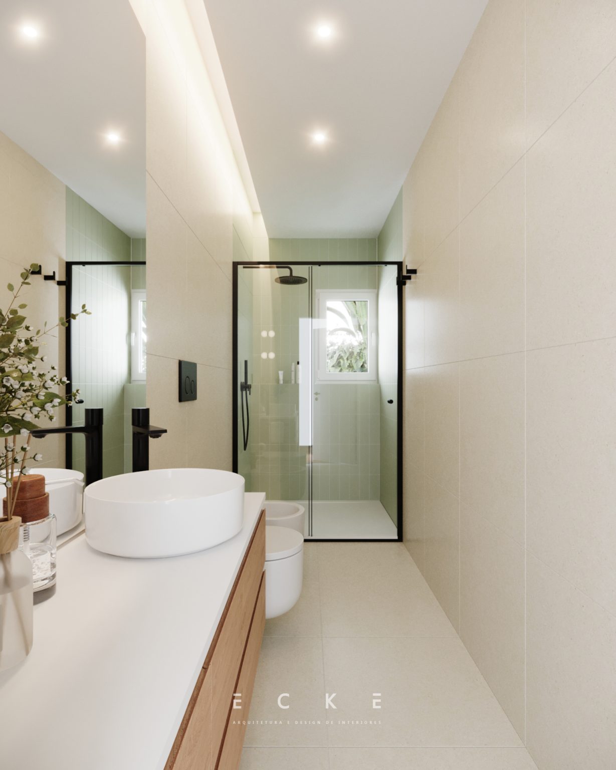 Casa de banho arquitetura e design de interiores projetos ecke