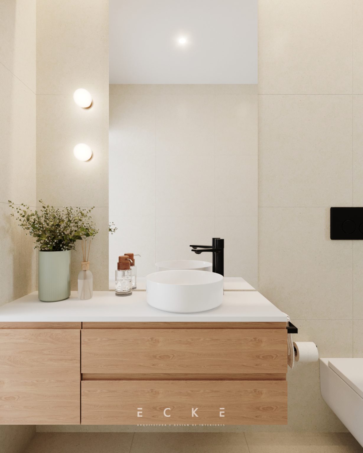 Casa de banho arquitetura e design de interiores projetos ecke