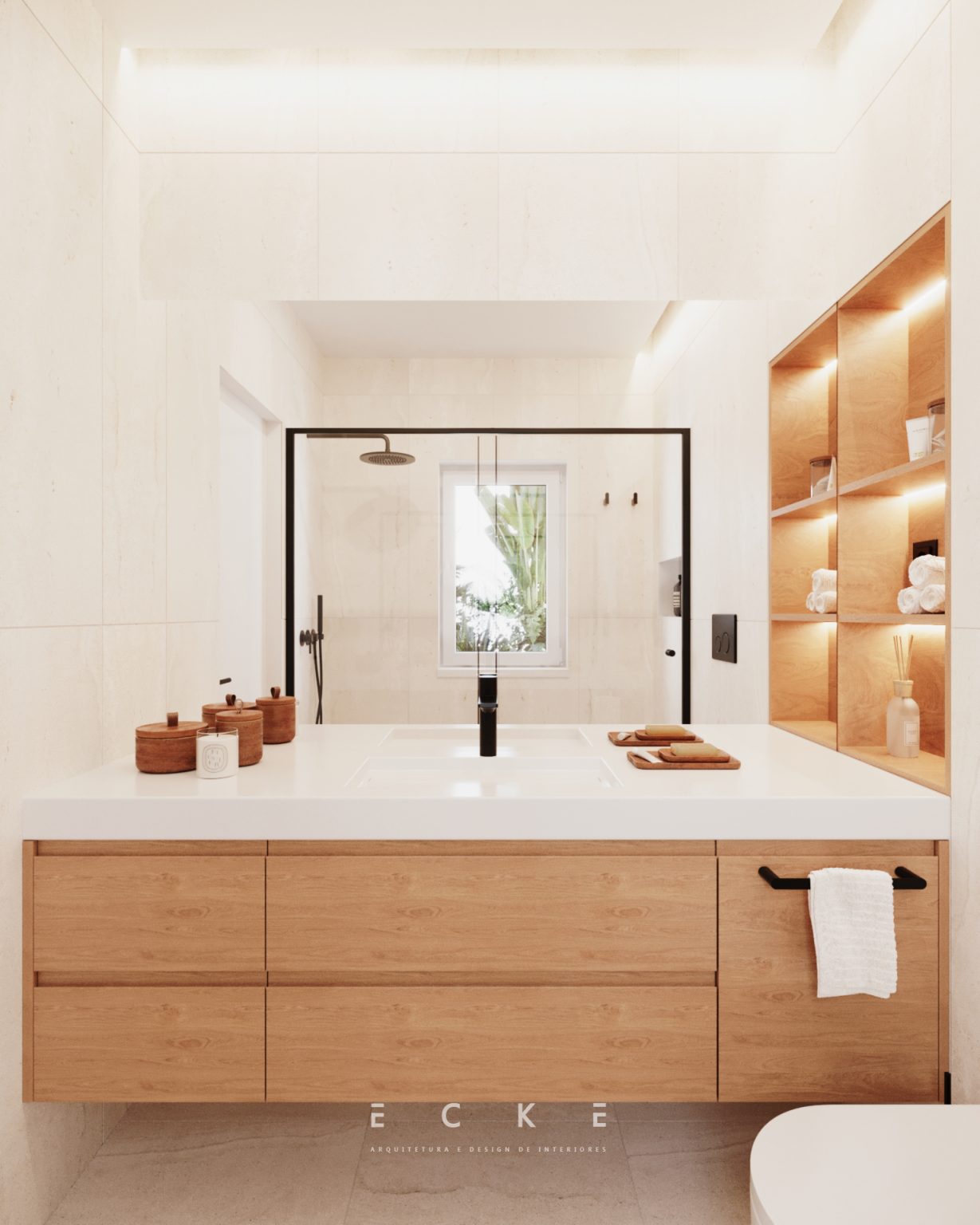 Casa de banho arquitetura e design de interiores projetos ecke