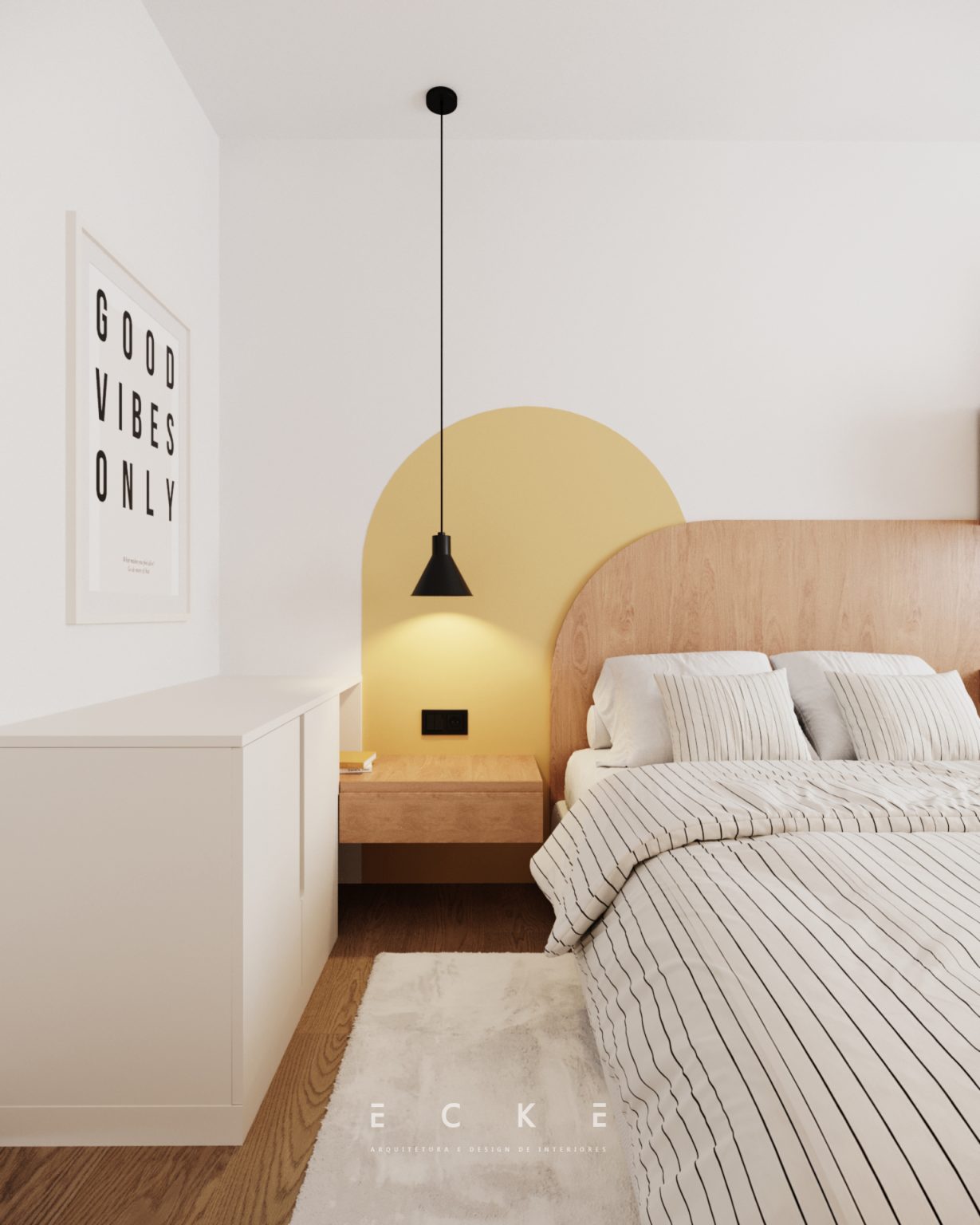 Quarto de jovem arquitetura e design de interiores projetos ecke