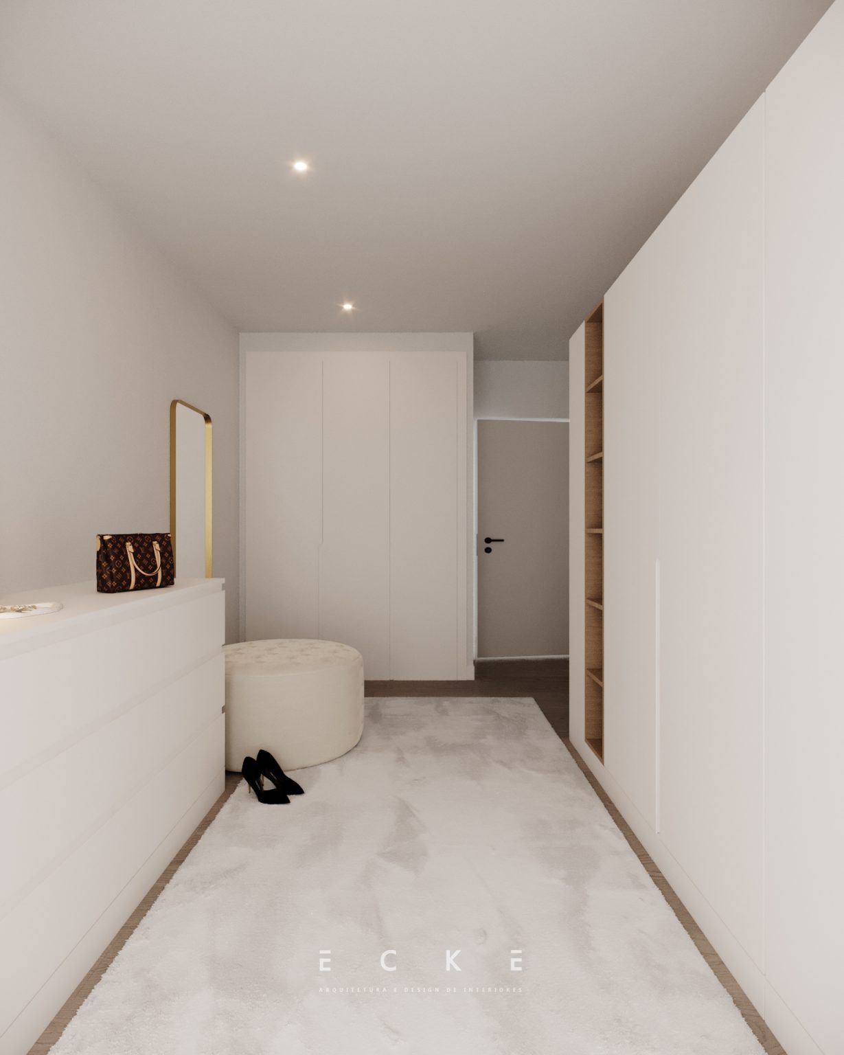 Closet arquitetura e design de interiores projetos ecke