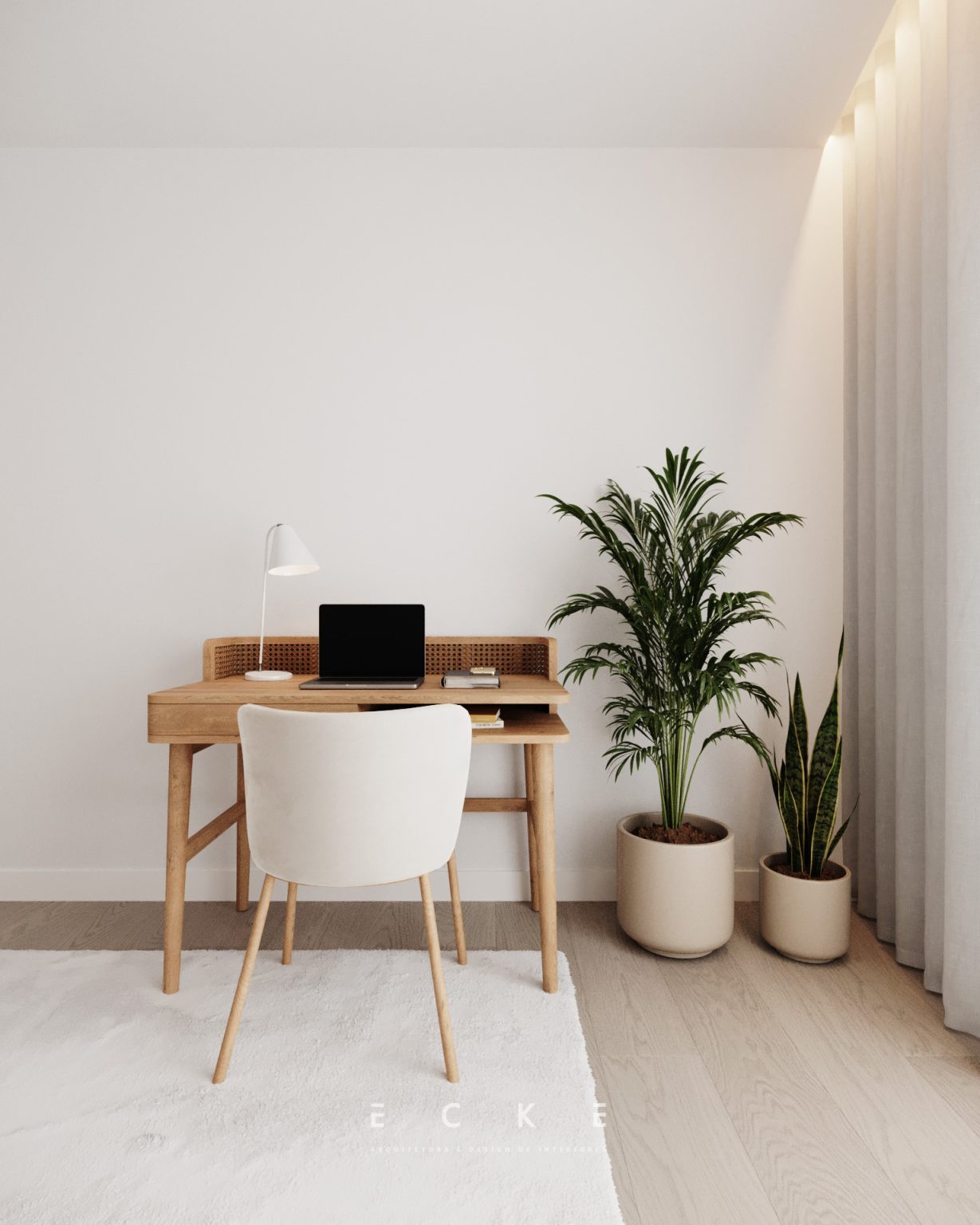 Escritório e quarto de visitas arquitetura e design de interiores projetos ecke