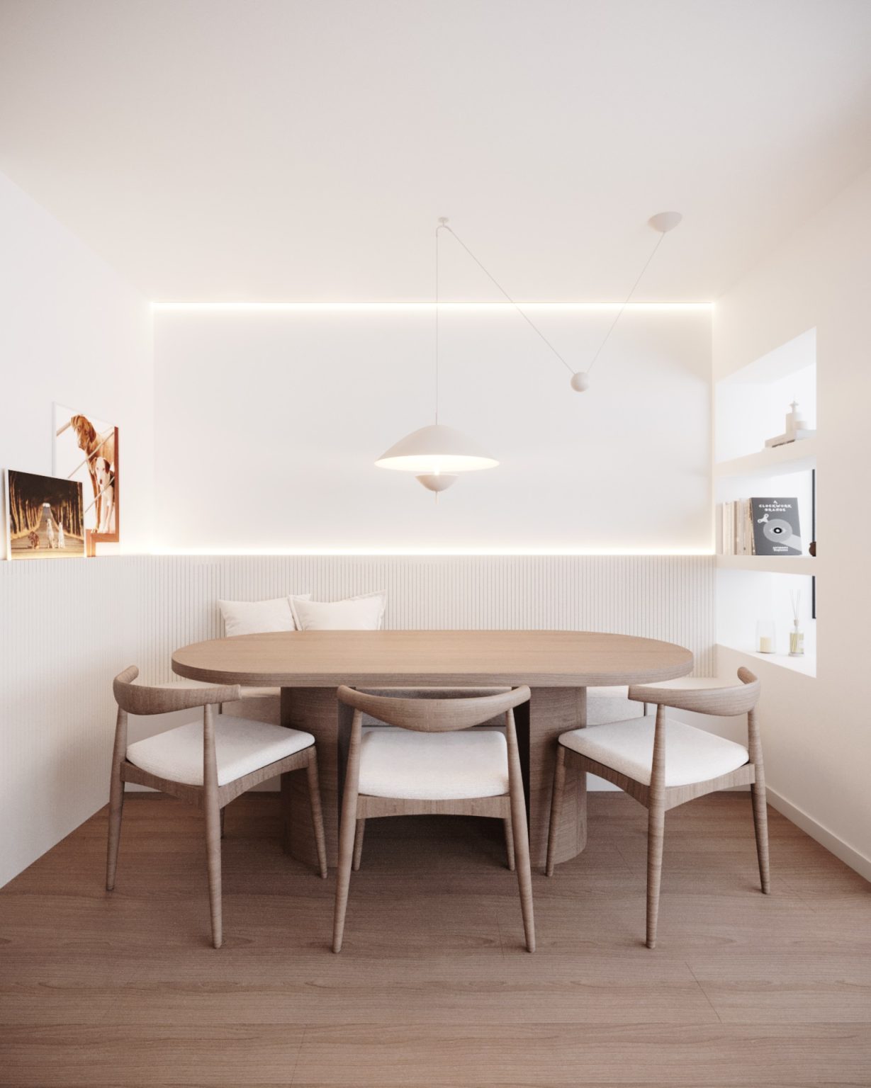 Sala de estar e jantar arquitetura e design de interiores projetos ecke